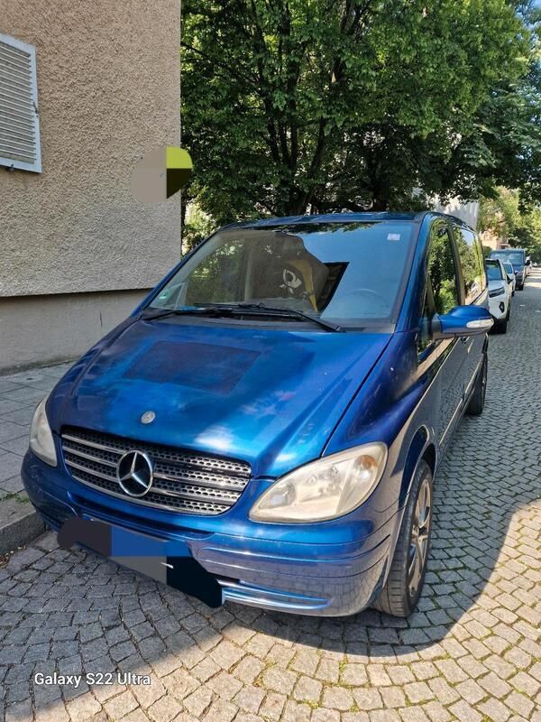 Blau Gebraucht 2006 Mercedes Viano Van / Kleinbus | 6.500 € (Superpreis) - Bild 1/4