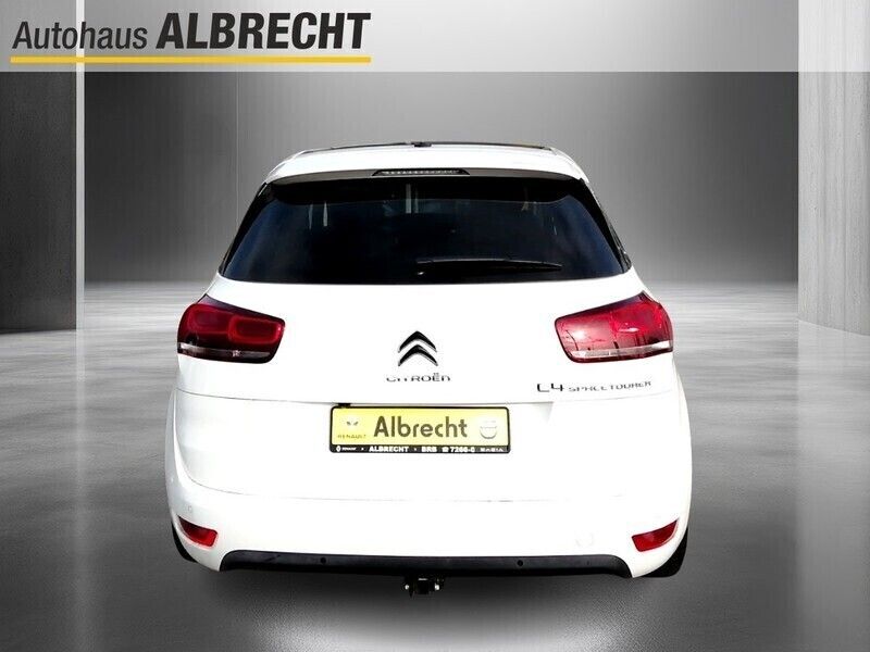 Gebraucht Citroën C4 SpaceTourer Shine 131 PS (96 kW) 2018 Weiß Van / Kleinbus