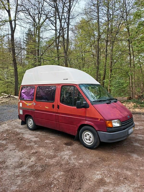 Usata Ford Transit 78 CV (57 kW) 1990 Rosso Monovolume