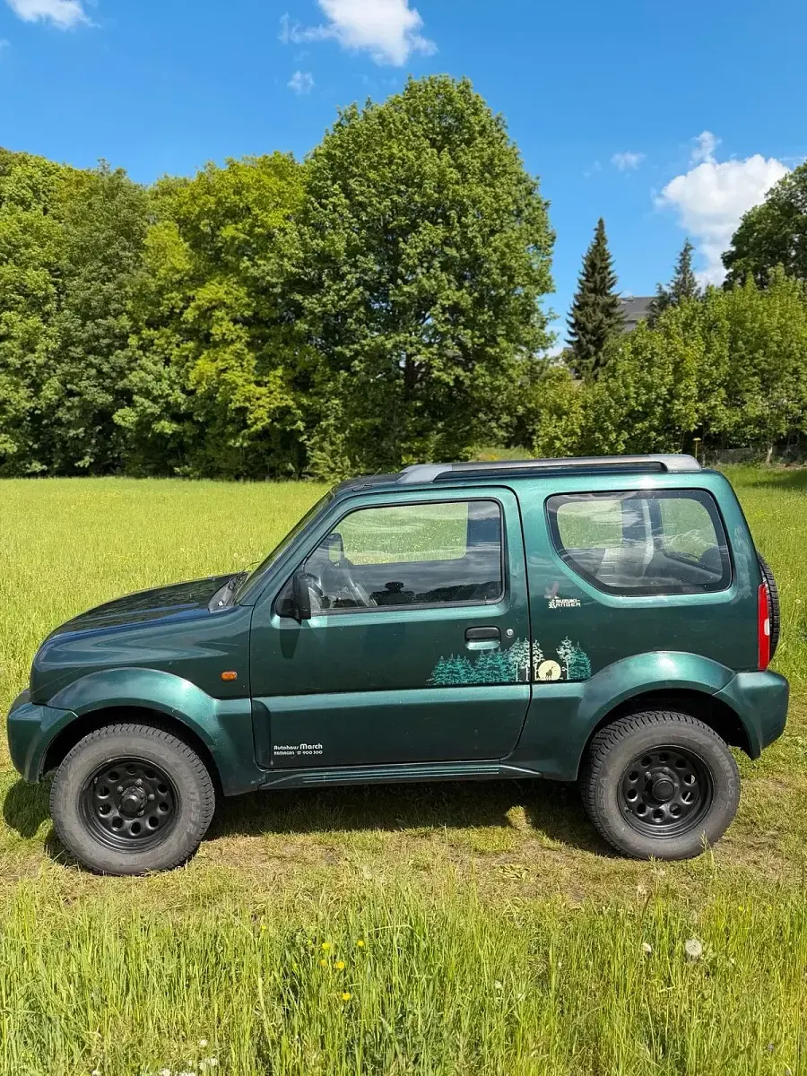 Gebraucht Suzuki Jimny 82 PS (60 kW) 2000 Grün SUV