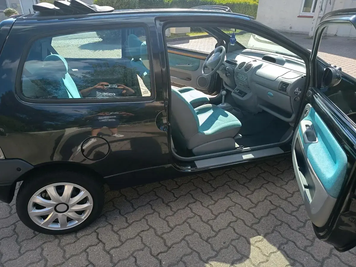 Gebraucht Renault Twingo 55 kW (75 PS) 2004 Schwarz Kleinwagen