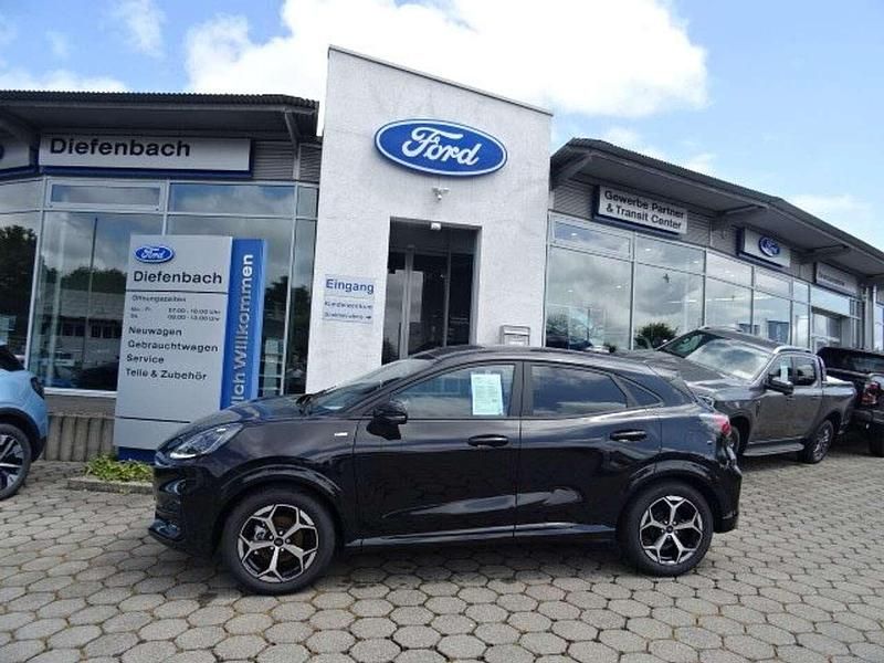 Neu Ford Puma ST-Line 125 PS (91 kW) 2025 Obsidianschwarz metallic SUV