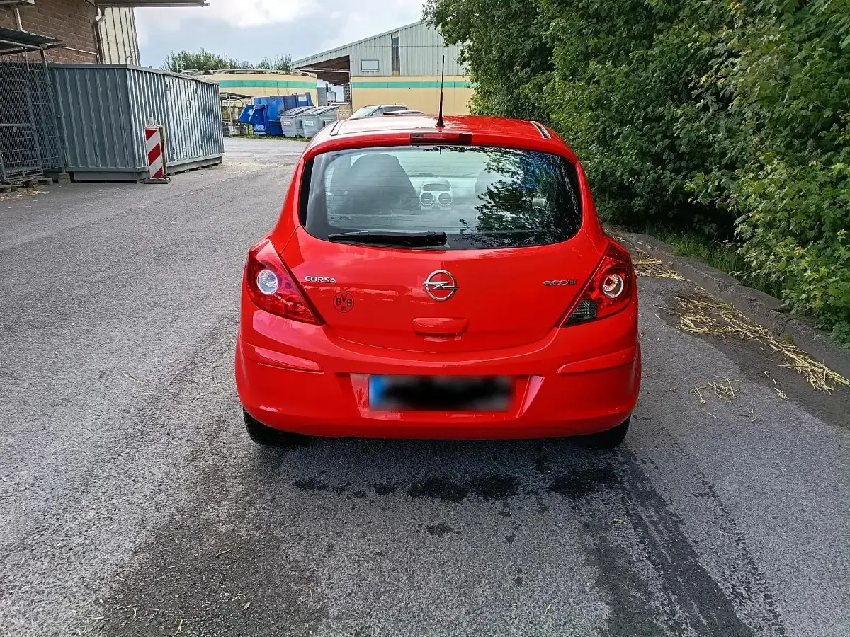 Gebraucht Opel Corsa 69 PS (50 kW) 2013 Rot Kleinwagen