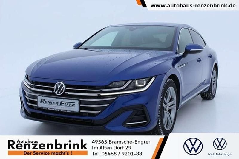 Lapiz blue metallic Gebraucht 2022 VW Arteon R-line Kombi | 31.990 € (Fairer Preis) - Bild 1/4