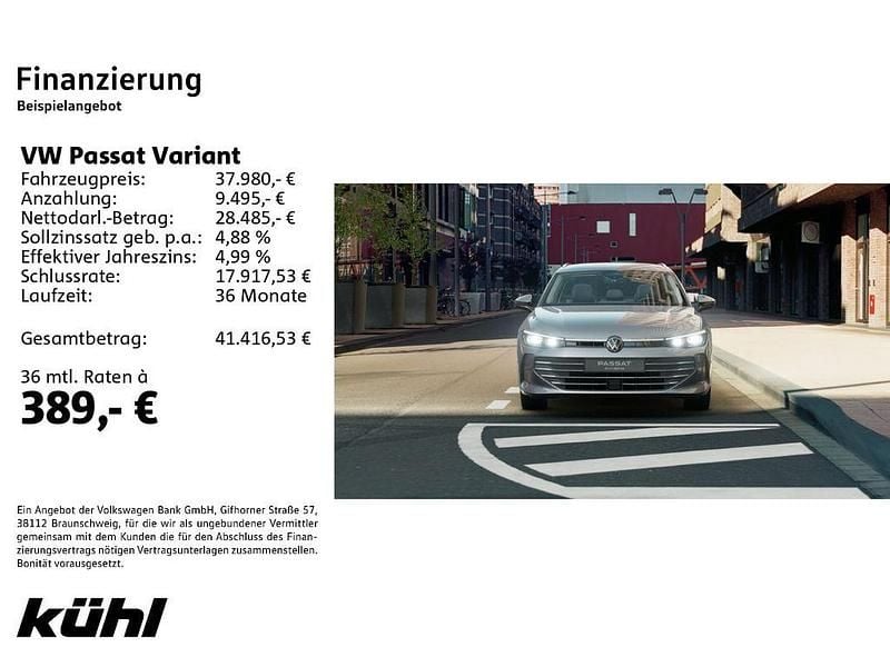 Second-hand VW Passat IQ Drive 150 CP (110 kW) 2025 Gri Break