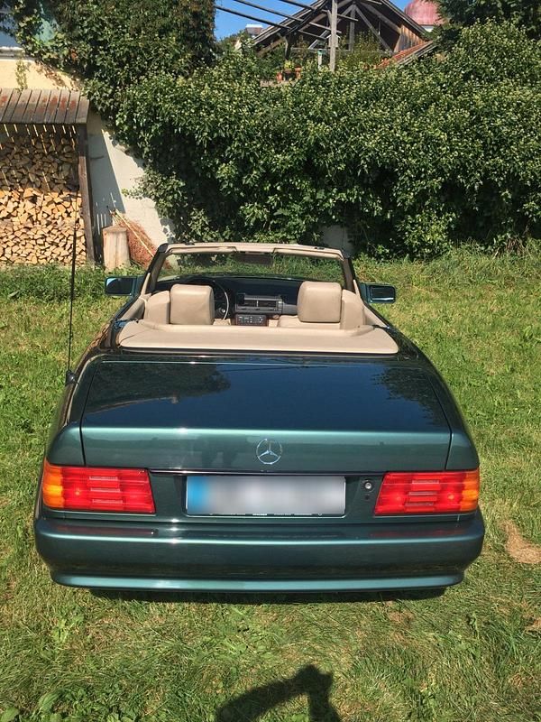 Gebraucht Mercedes SL500 330 PS (242 kW) 1992 Grün Cabrio