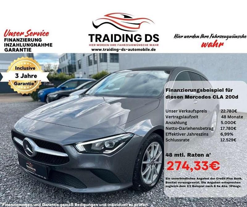 Grau Gebraucht 2021 Mercedes CLA200 Kombi | 22.780 € (Fairer Preis) - Bild 1/4