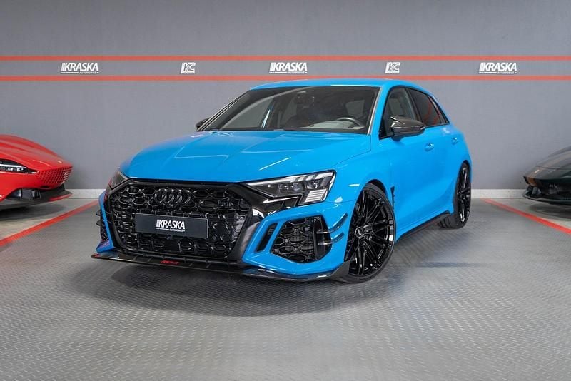 Second-hand Audi RS3 Performance 500 CP (367 kW) 2021 Albastru Berlinǎ