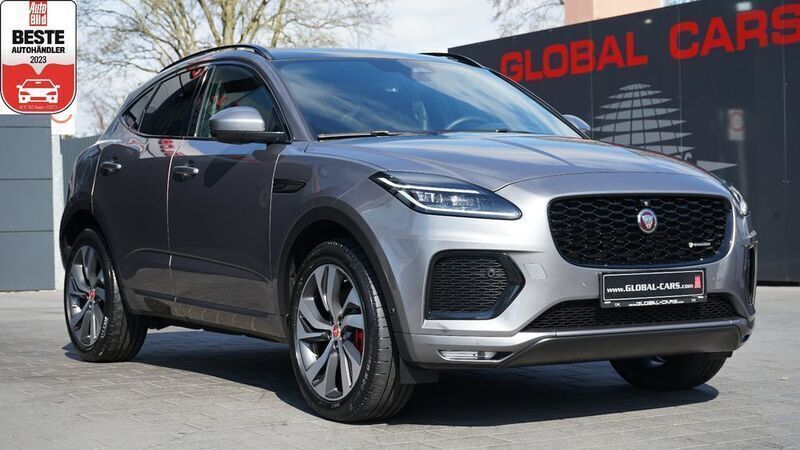 Eiger grey Gebraucht 2021 Jaguar E-Pace R-Dynamic SUV | 32.885 € (Fairer Preis) - Bild 1/4