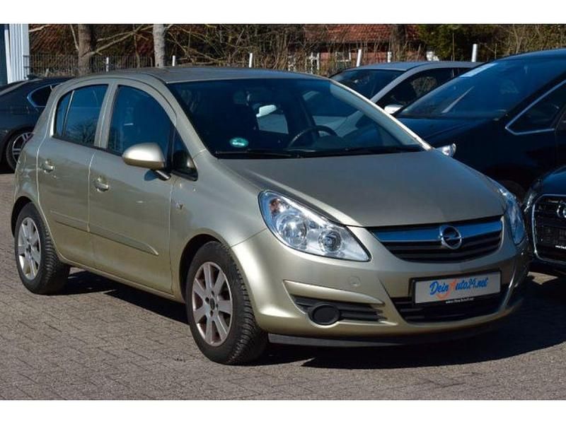 Gebraucht Opel Corsa Edition 80 PS (58 kW) 2007 Champagner silber m2 (metallic) Kleinwagen