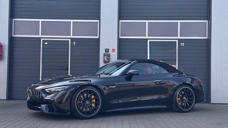 Schwarz Gebraucht 2023 Mercedes SL55 AMG AMG Cabrio | 115.000 € - Bild 1/4