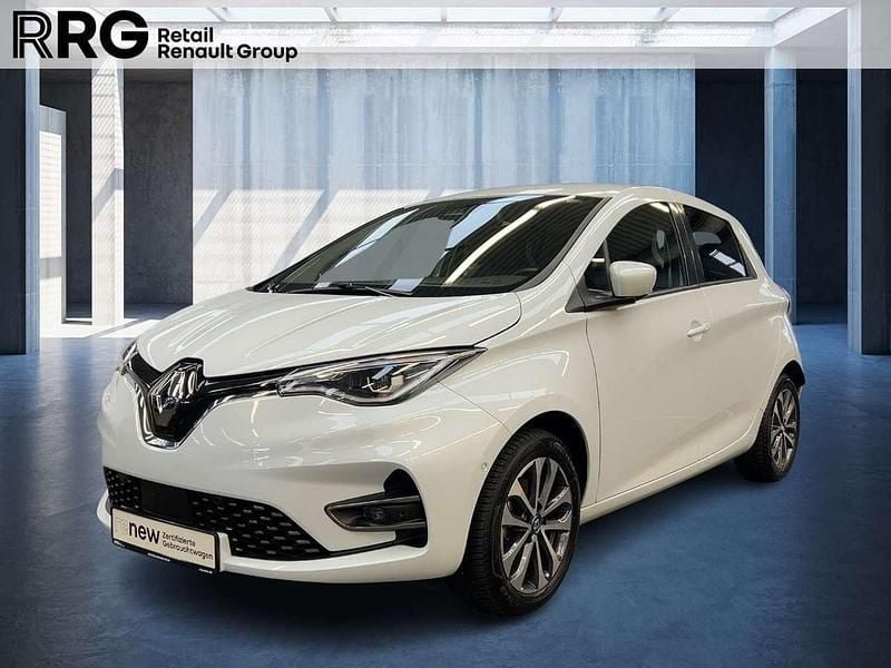 Quartz white Gebraucht 2021 Renault Zoe Intens Kleinwagen | 14.470 € (Fairer Preis) - Bild 1/4