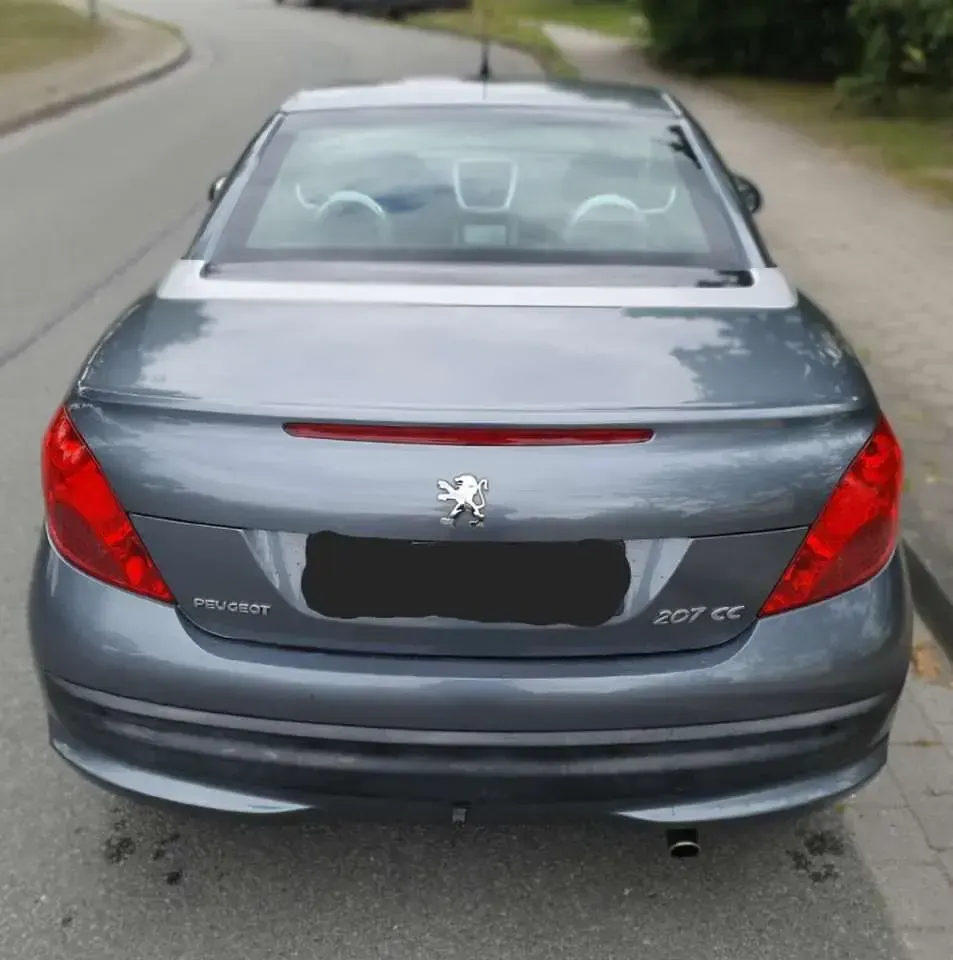 Gebraucht Peugeot 207 CC Sport 120 PS (88 kW) 2009 Grau Cabrio