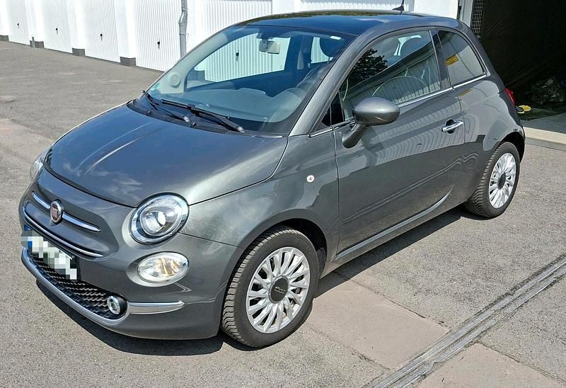 Grau Gebraucht 2017 Fiat 500 Lounge Kleinwagen | 7.200 € (Guter Preis) - Bild 1/4