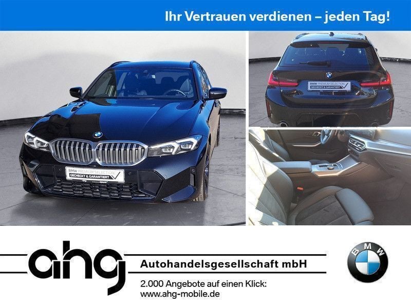 Schwarz Gebraucht 2024 BMW 320 M Sport Kombi | 40.350 € (Fairer Preis) - Bild 1/4