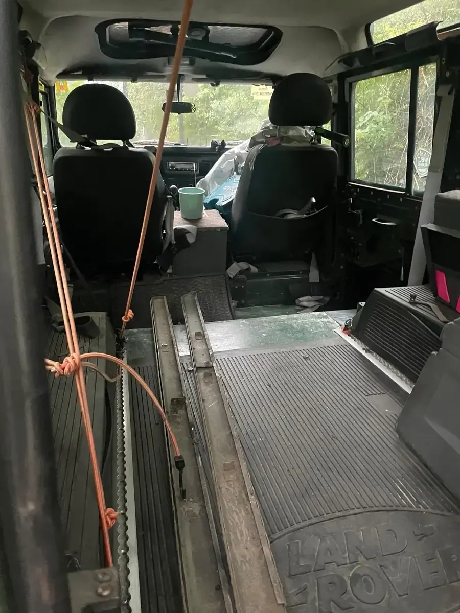 Gebraucht Land Rover Defender 1997 Grün SUV