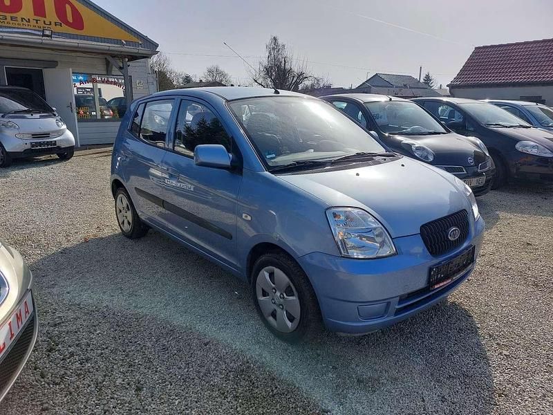 Gebraucht Kia Picanto LX 65 PS (47 kW) 2007 Blau Kleinwagen