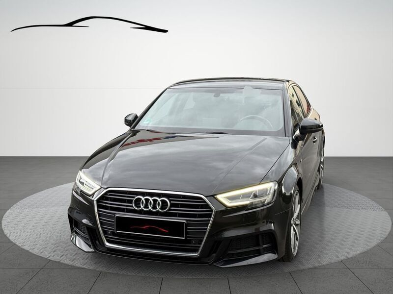 Schwarz Gebraucht 2016 Audi A3 S-Line Limousine | 14.000 € (Superpreis) - Bild 1/4