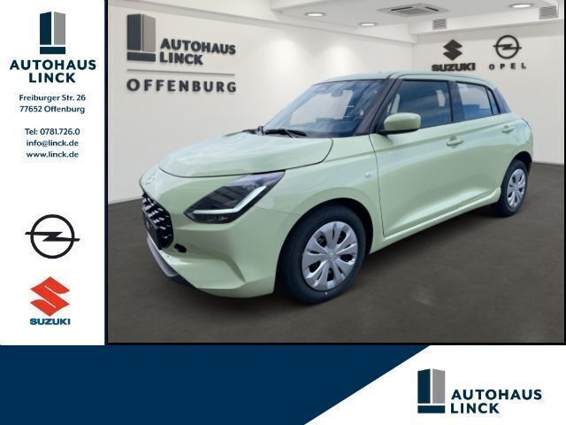 Cool yellow metallic Neu 2025 Suzuki Swift Club Kleinwagen | 18.688 € - Bild 1/4