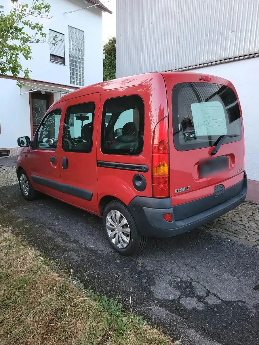 Gebraucht Renault Kangoo 75 PS (55 kW) 2005 Rot Van / Kleinbus