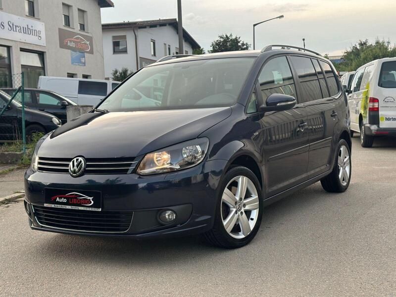 Blau Gebraucht 2014 VW Touran Life Van / Kleinbus | 10.290 € (Fairer Preis) - Bild 1/4