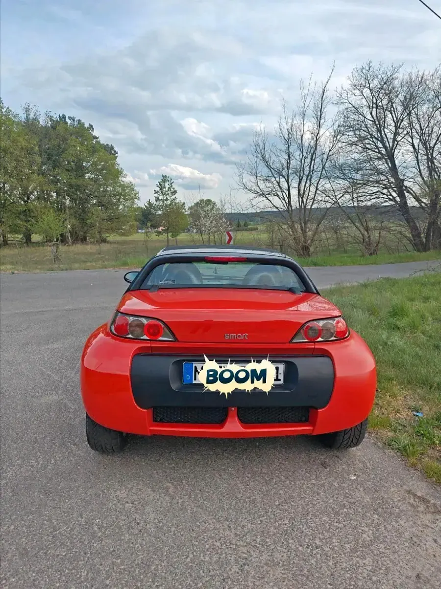 Usata Smart Roadster 82 CV (60 kW) 2003 Rosso Coupé