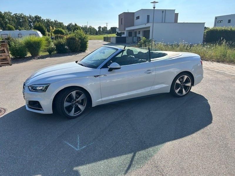 Weiß Gebraucht 2017 Audi A5 Cabriolet S-Line Cabrio | 22.500 € (Superpreis) - Bild 1/4