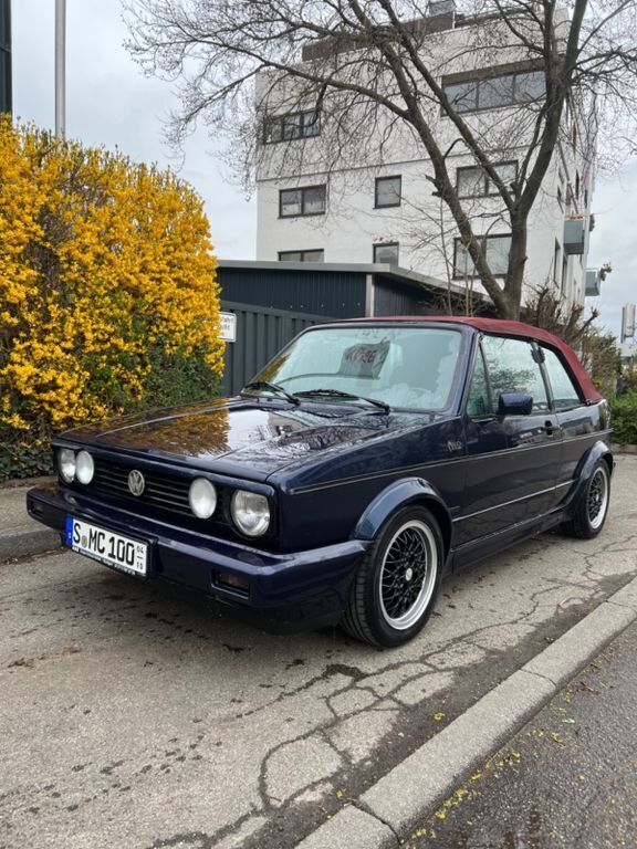Blau Gebraucht 1991 VW Golf Cabriolet Cabrio | 8.990 € - Bild 1/4