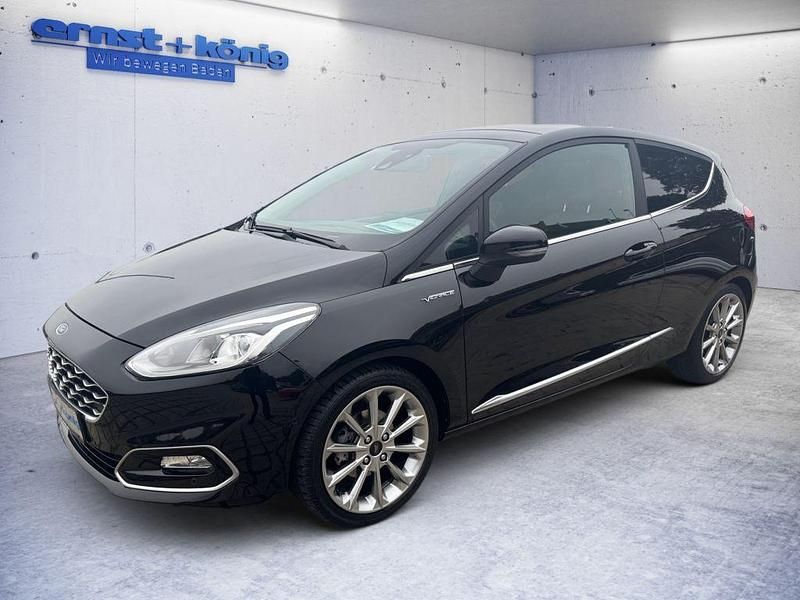 Schwarz Gebraucht 2017 Ford Fiesta Vignale Kleinwagen | 13.770 € (Fairer Preis) - Bild 1/4