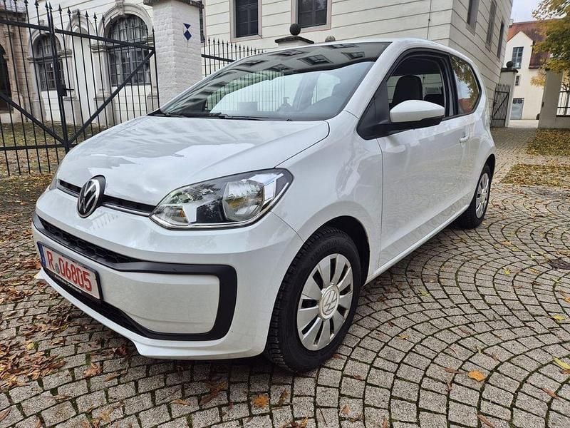 Weiß Gebraucht 2021 VW up! Basis Kleinwagen | 8.599 € (Guter Preis) - Bild 1/4