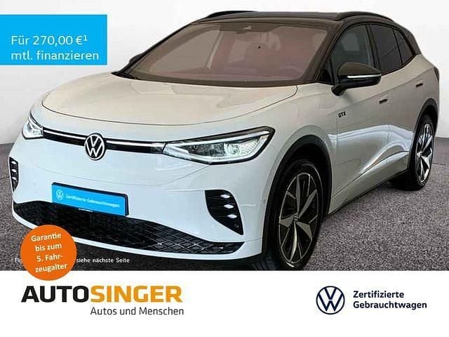 Gletscherweiß metallic Gebraucht 2025 VW ID.4 GTX SUV | 46.430 € (Superpreis) - Bild 1/3