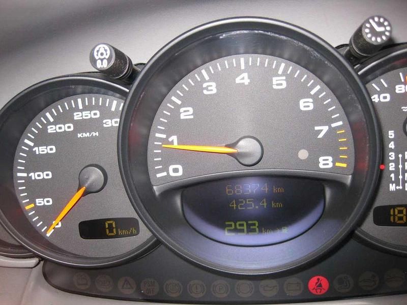 Gebraucht Porsche 996 320 PS (235 kW) 2002 Blau (metallic) Cabrio