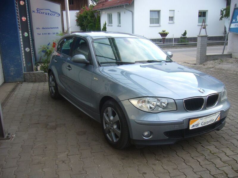 Gebraucht BMW 118 Advantage 129 PS (94 kW) 2005 Blau Kleinwagen
