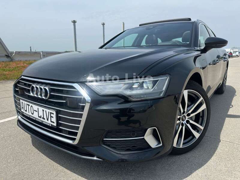 Mythosschwarz metallic Gebraucht 2022 Audi A6 Sport Kombi | 34.990 € (Superpreis) - Bild 1/4
