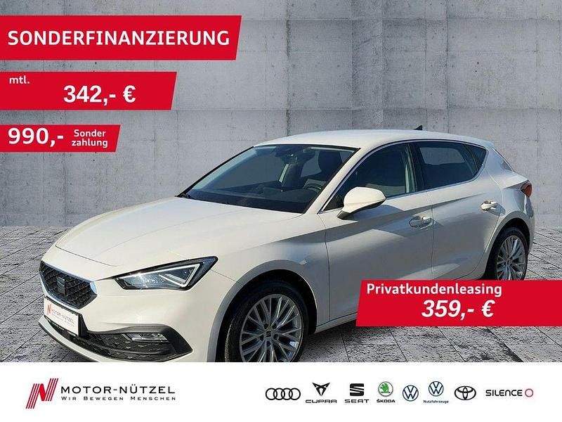 Gebraucht Seat Leon XCELLENCE 150 PS (110 kW) 2022 Weiß Limousine
