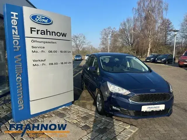 Second-hand Ford C-MAX Cool & Connect 101 CP (74 kW) 2018 Albastru Monovolum