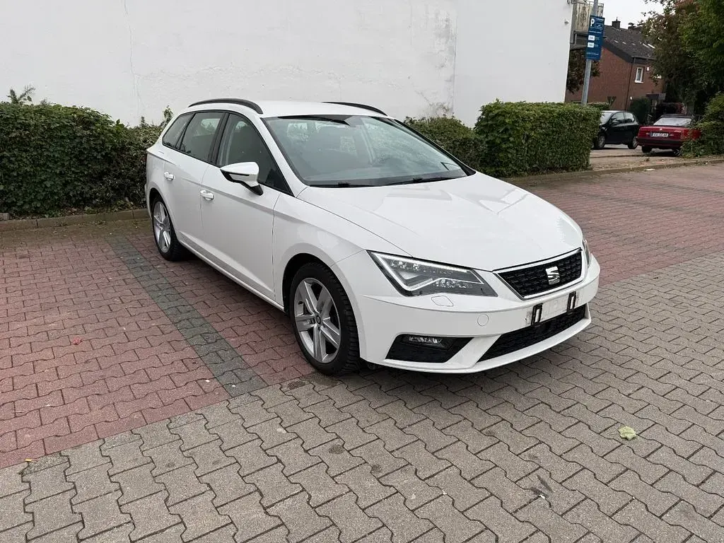 Gebraucht Seat Leon ST 110 PS (80 kW) 2017 Weiß Kombi