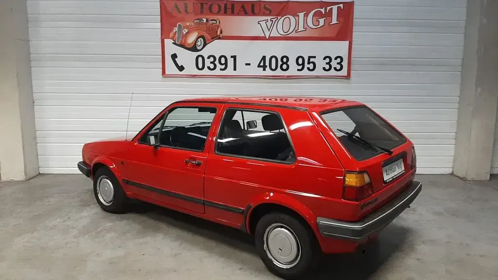 Gebraucht VW Golf II 72 PS (52 kW) 1987 Rot Kleinwagen
