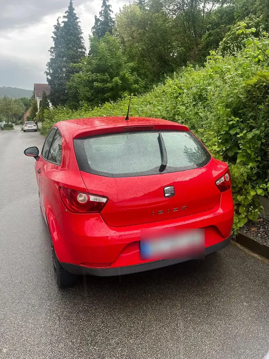Gebraucht Seat Ibiza 69 PS (50 kW) 2009 Rot Kleinwagen