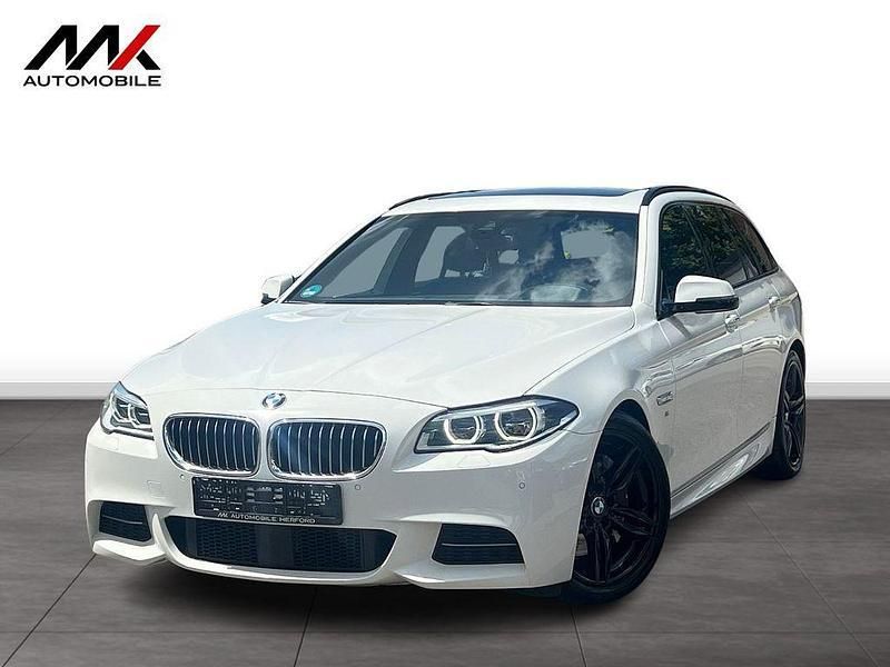 Weiß Gebraucht 2015 BMW 530 M Sport Kombi | 20.980 € - Bild 1/4