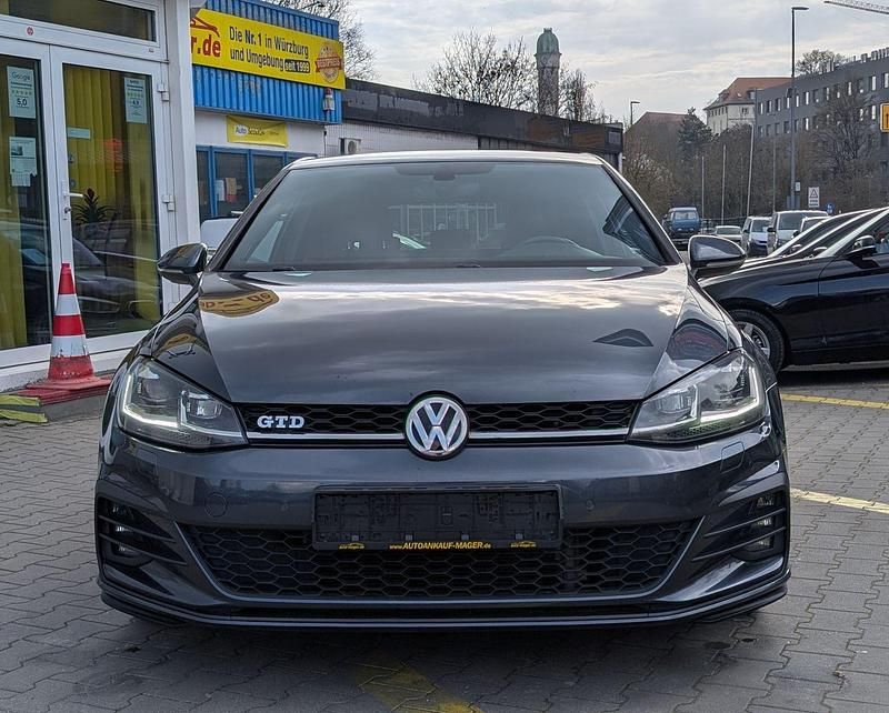 Gebraucht VW Golf GTD 184 PS (135 kW) 2017 Blau Coupé