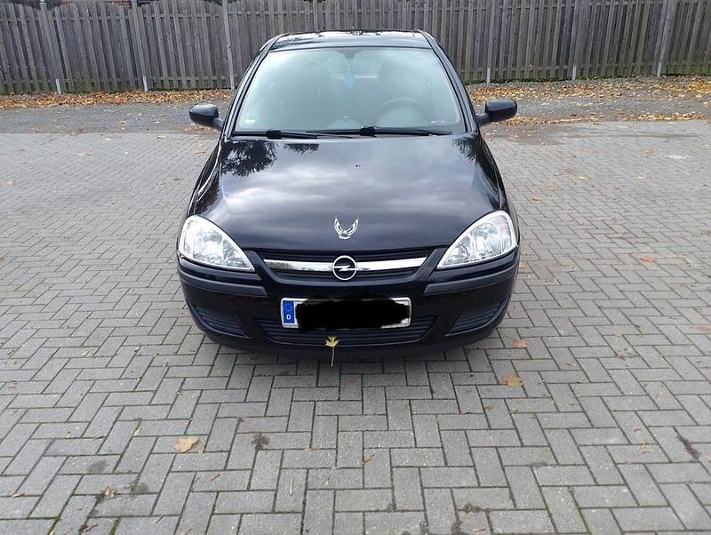Schwarz Gebraucht 2004 Opel Corsa Limousine | 1.999 € (Guter Preis) - Bild 1/4