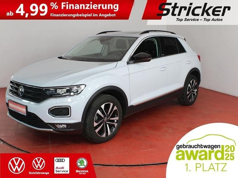 Weiß Gebraucht 2021 VW T-Roc United SUV | 20.949 € (Guter Preis) - Bild 1/4