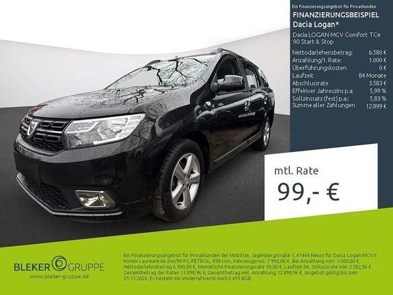 Gebraucht Dacia Logan 90 PS (66 kW) 2017 Schwarz Limousine