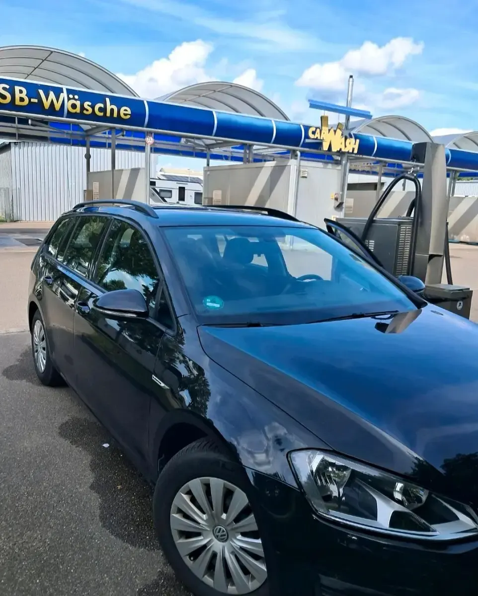 Gebraucht VW Golf VII 110 PS (80 kW) 2017 Schwarz Kombi