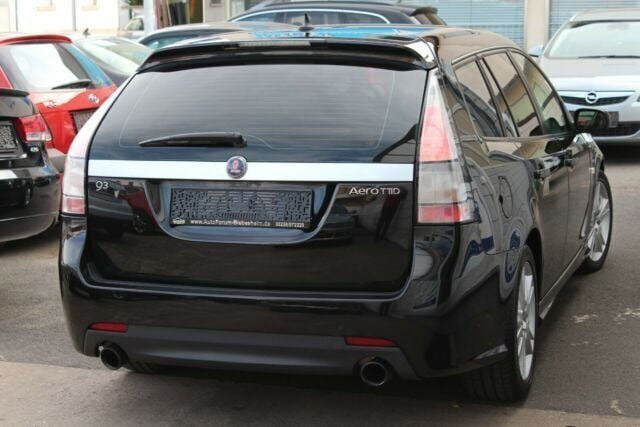 Gebraucht Saab 9-3 Aero 180 PS (132 kW) 2008 Schwarz metallic Kombi