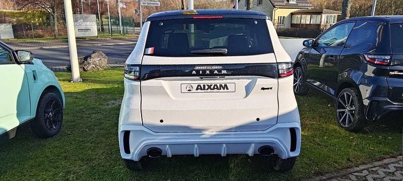 Neu Aixam City Sport 2025 Weiß Kleinwagen