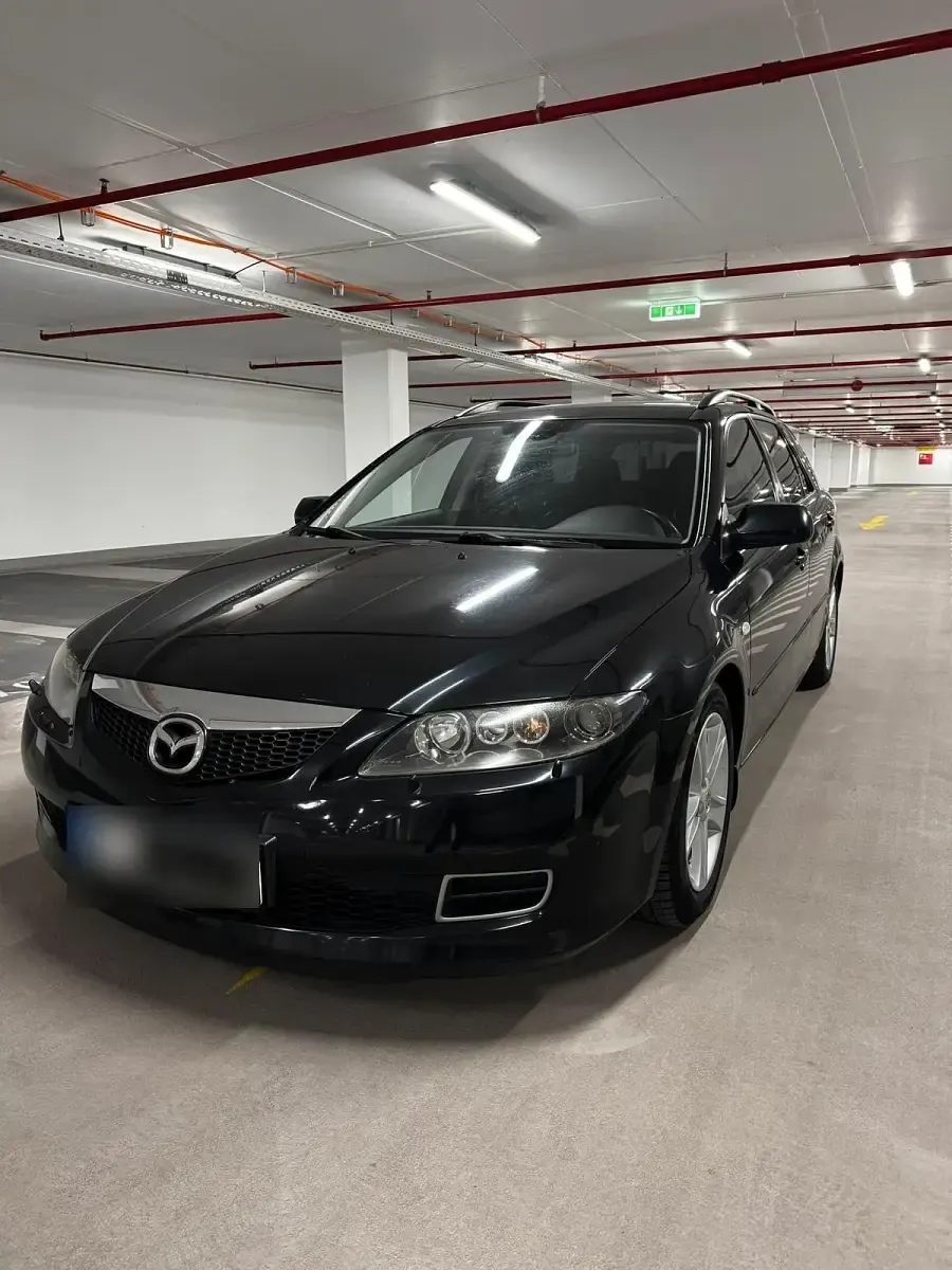 Gebraucht Mazda 6 147 PS (108 kW) 2007 Schwarz Kombi