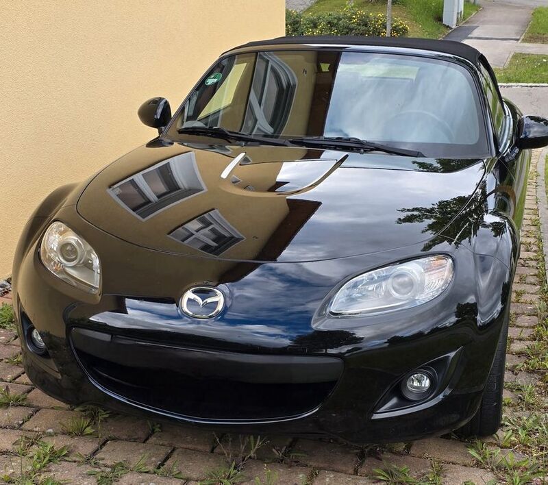 Schwarz Gebraucht 2012 Mazda MX5 Center-Line Cabrio | 10.600 € (Fairer Preis) - Bild 1/4