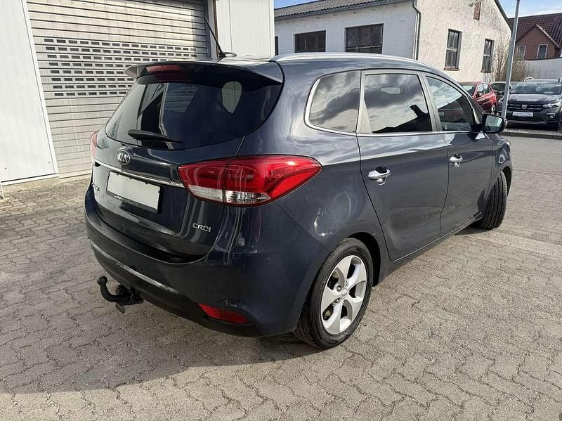 Gebraucht Kia Carens Edition 7 116 PS (85 kW) 2015 (ku9) newport blue Van / Kleinbus